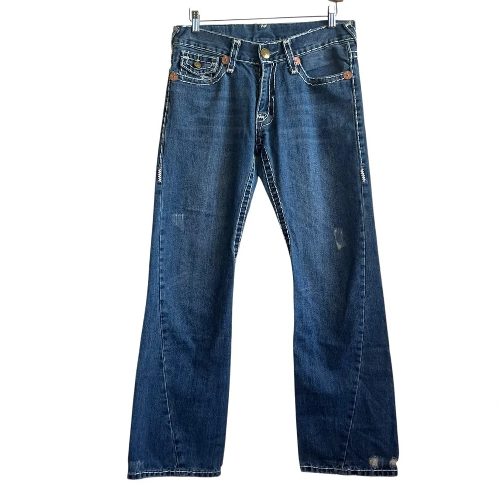 True Religion Mens Vintage Joey Jeans Size 33X32